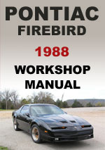 Pontiac Firebird 1988 Workshop Repair Manual