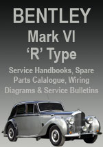 Bentley Mk 6 & R-Type Workshop Repair Manual