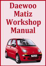 Daewoo Matiz Workshop Repair Manual PDF Download