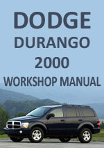 Dodge Durango 2000 Workshop Repair Manual