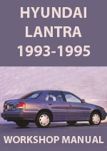Hyundai Lantra 1.6 and 1.8 1993-1995 Workshop Service Repair Manual Download pdf