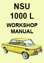 NSU 1000L Workshop Service Repair Manual Download pdf