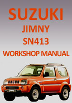Suzuki Jimny SN413 1998-2010 Workshop Repair Manual