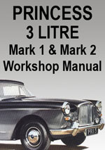 Princess 3 Litre Mark 1 and Mark 2 Workshop Repair Manual
