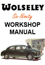 Wolsely 6-90 Workshop Repair Manual